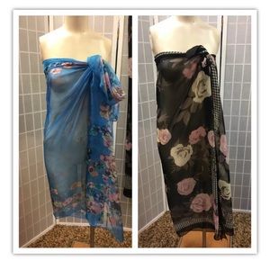 INC International Concept, cover up sarongs(2).: